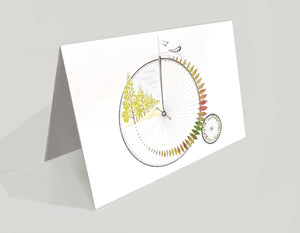 Greeting Card-Autum Cycles