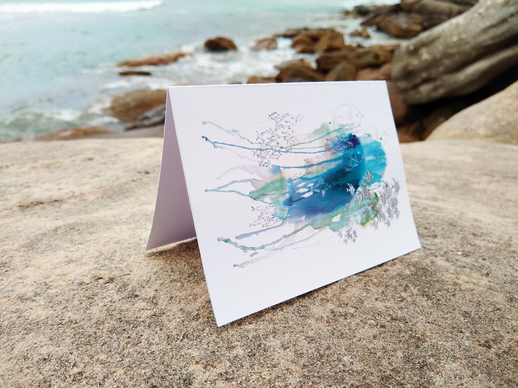 Manly Shelly Beach #1 (greeting card)