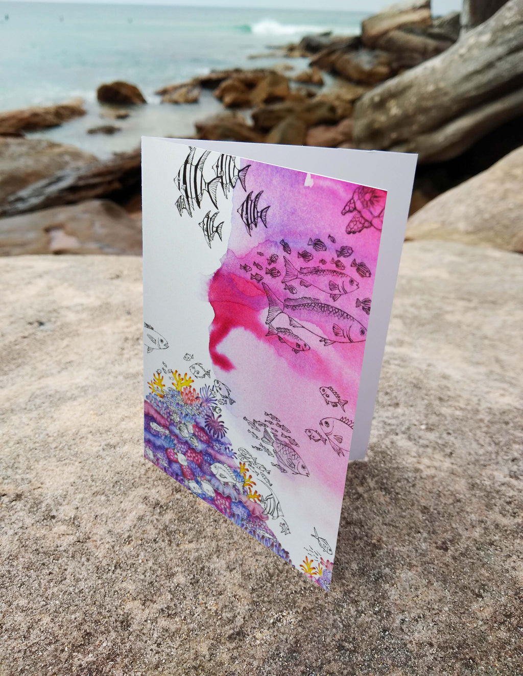 Manly Shelly Beach #3 (greeting card)