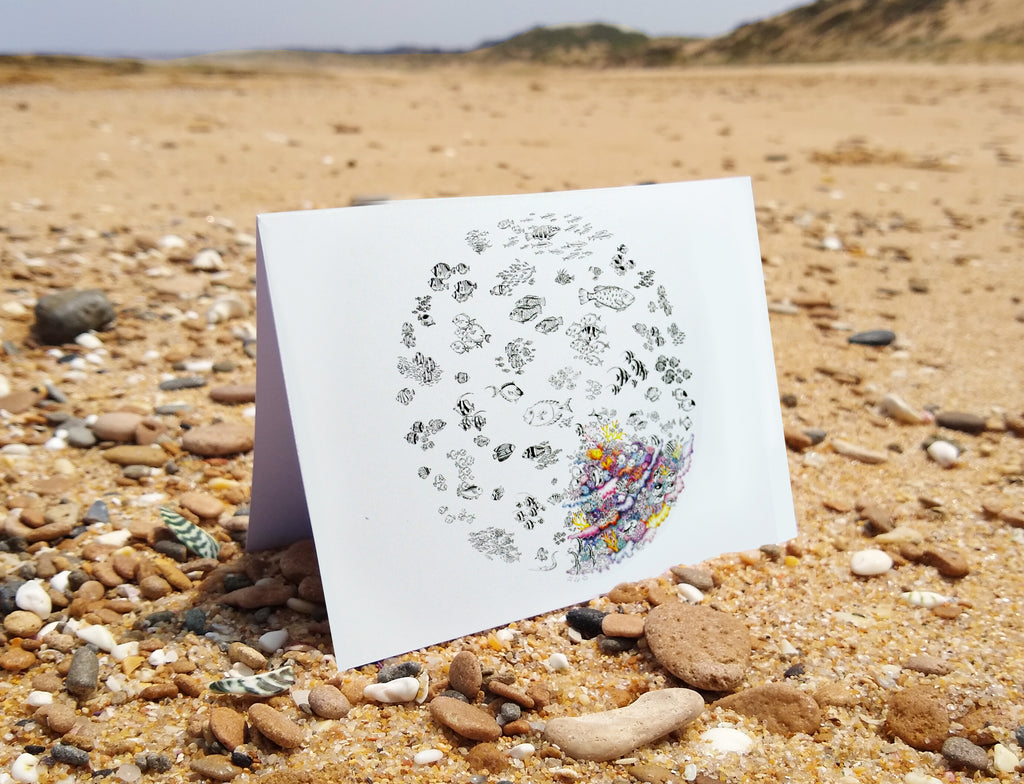 Swirling Tides (greeting card)