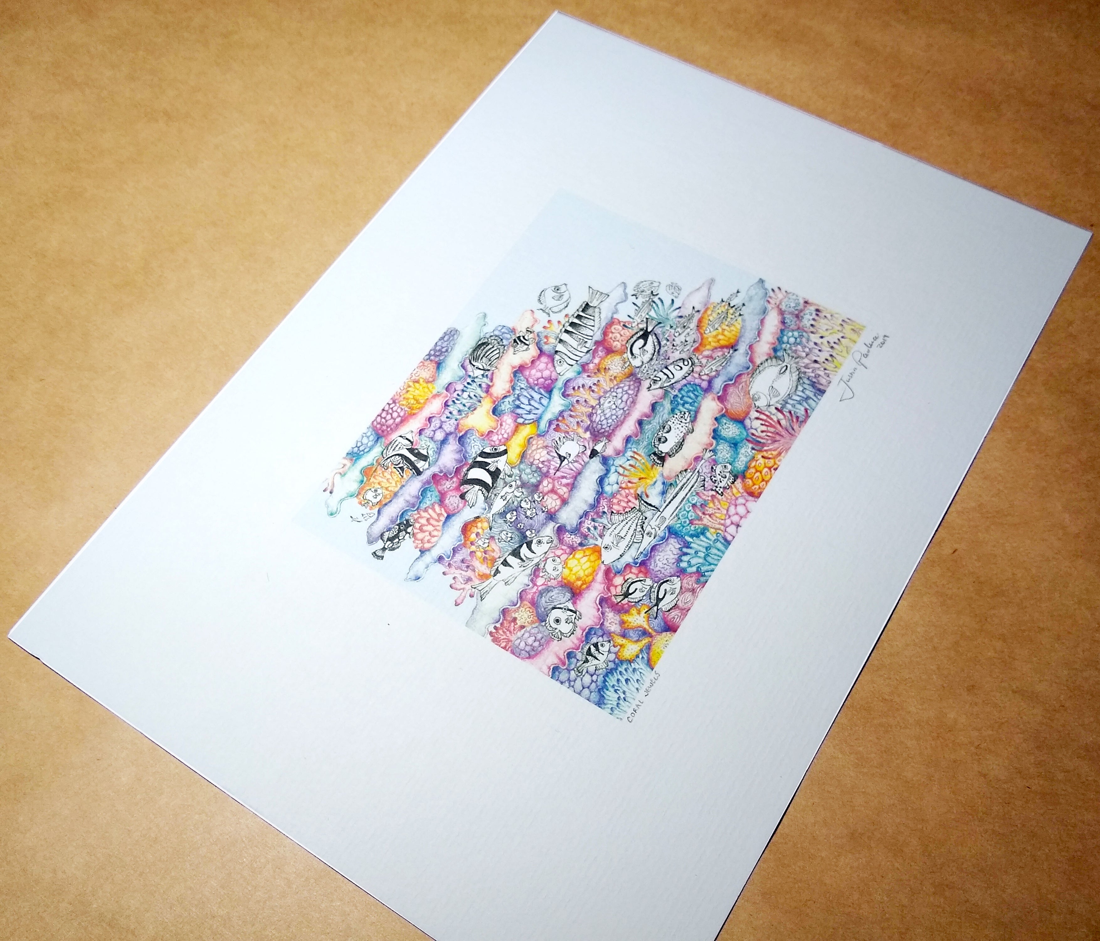 Coral Jewels (print)
