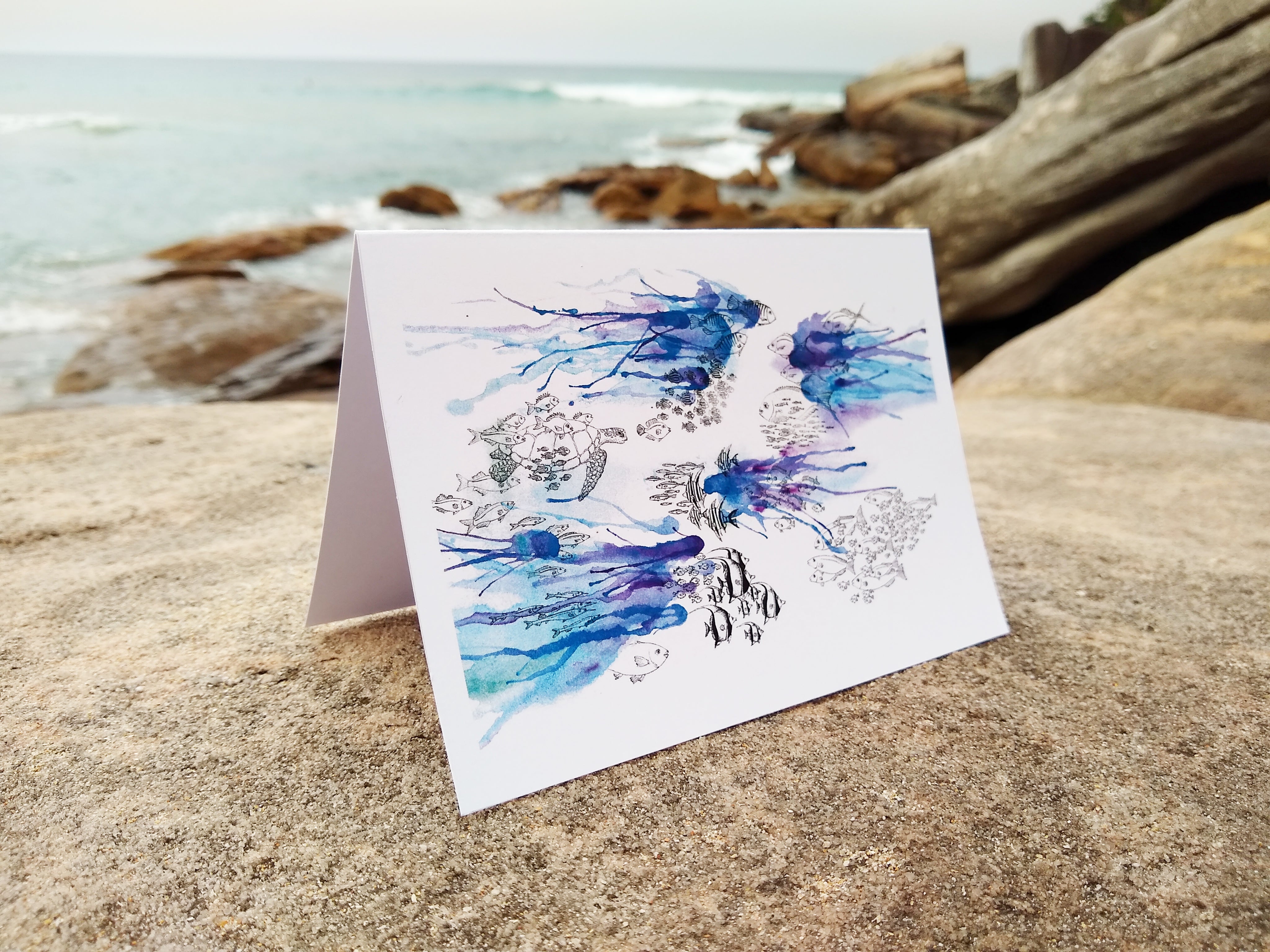 Moving Tides (greeting card)